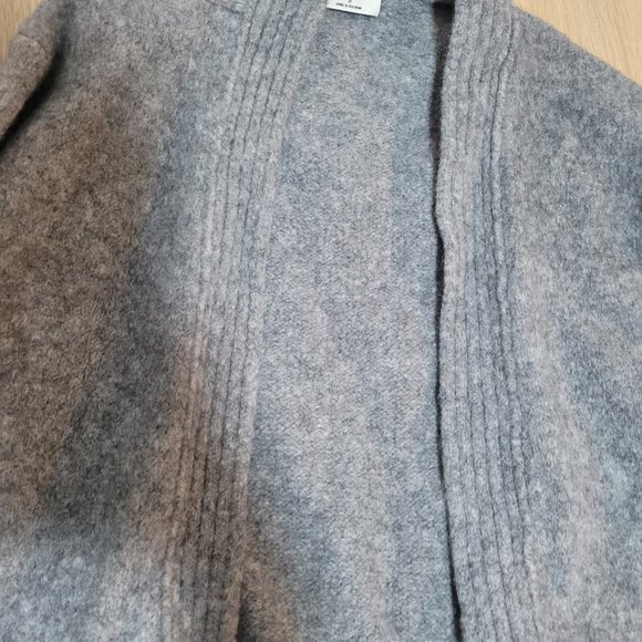 Wilfred Manteo Cardigan Maxi Grey Wool - Picture 3 of 7